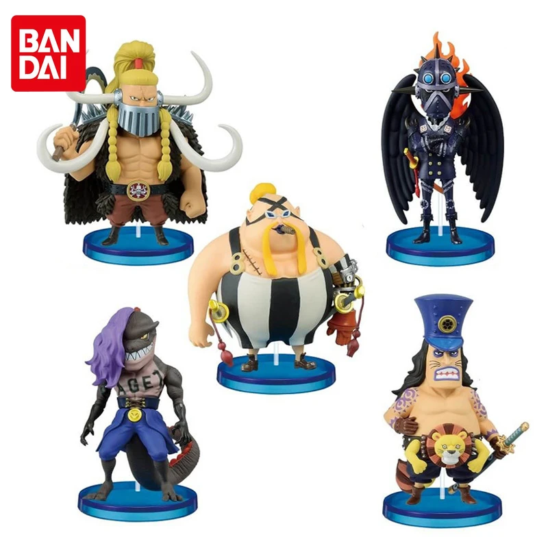 Bandai Genuine Ex Gashapon One Piece Wcf Beasts Pirates Vol 1jack Queen King Action Figure Collections Model Toys Action Figures Aliexpress