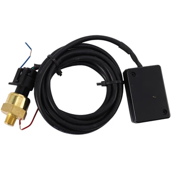 

1/8 NPT Sensor Digita Oil Pressure Gauge Red Display 4WD Turbo Diese Petrol