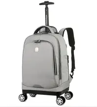  18 inch School Rolling backpack Bags kids travel trolley bag teeangers Children wheeled backpack for girl school bag with wheels 