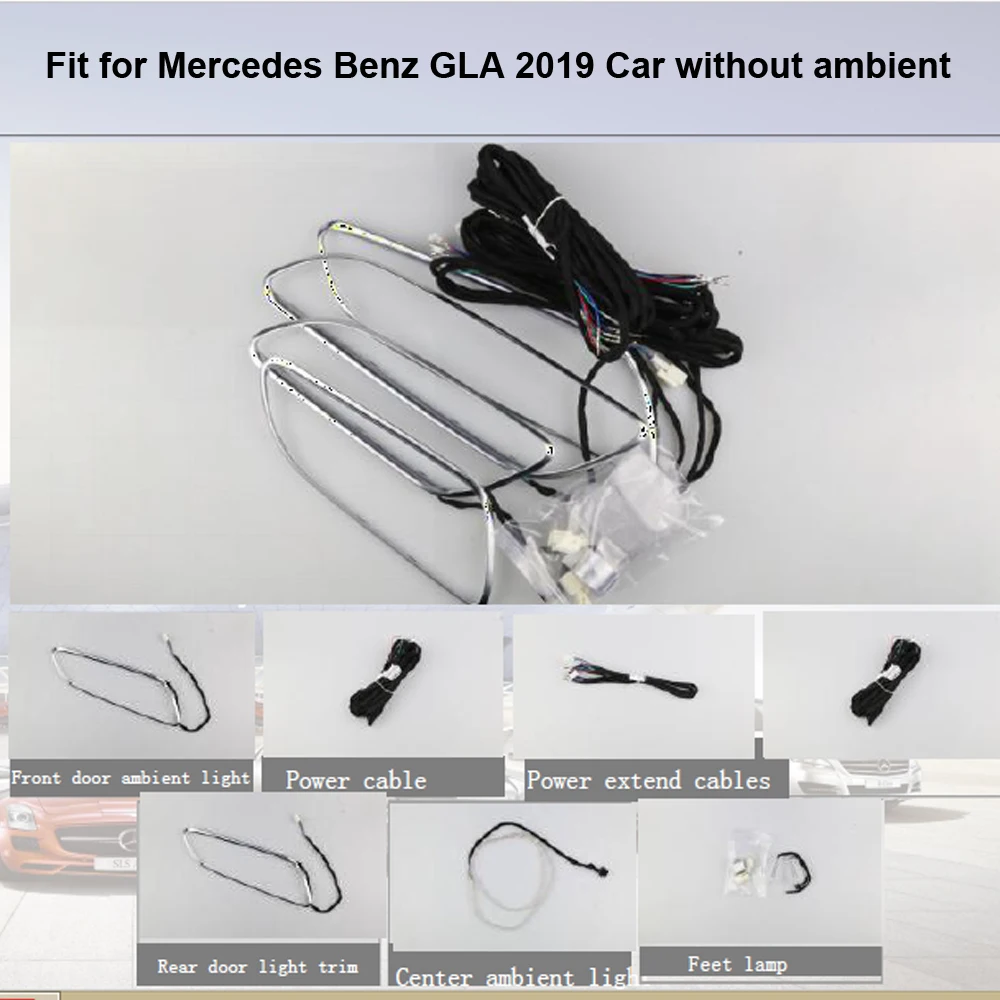 Подвесной светильник с вентиляционным отверстием для Mercedes Benz GLA внутренняя Передняя консоль кондиционер вентиляционное отверстие переменного тока турбо стиль Замена