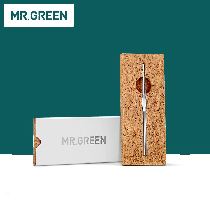 MR. GREEN импортные маникюрные инструменты для ногтей из нержавеющей стали, нож для отшелушивания, разгрузочный нож