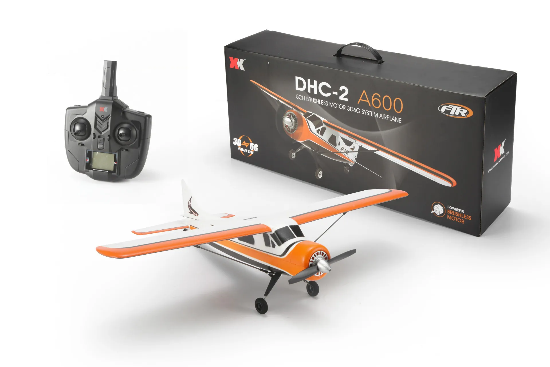 

Weili XK A600 Brushless Motor Remote-control Drone Brushless Glider Model Toy Unmanned Aerial Vehicle