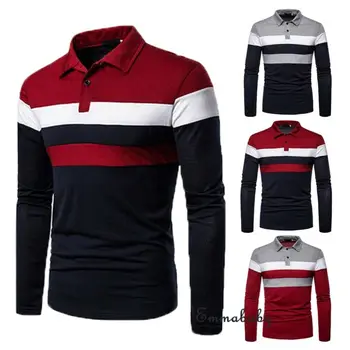 

Goocheer Fashion Mens Casual Long Sleeve Shirts Casual Slim Fit Shirt Tops Blouse T-Shirt