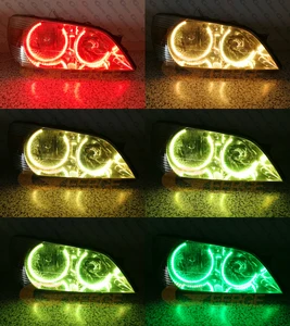 Image 5 - For LEXUS IS200 IS300 1998 2005 Excellent RF remote Bluetooth APP Multi Color Ultra bright RGB LED Angel Eyes Day Light