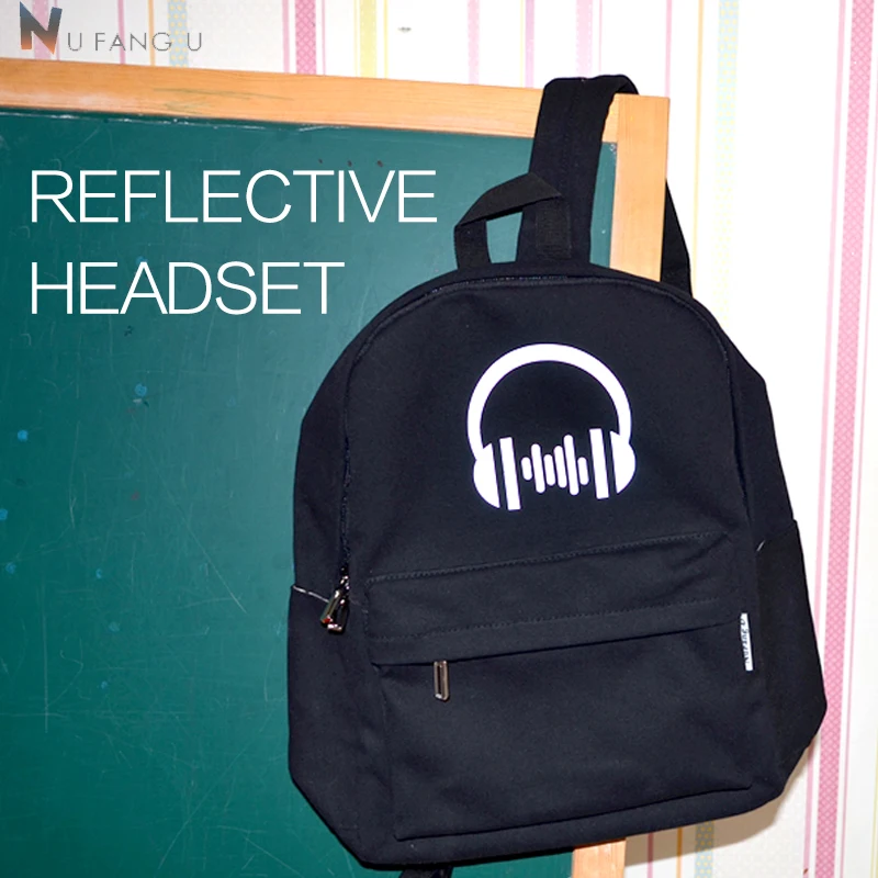 

2020 New Luminous Design Unisex Schoolbag For Teenagers Backpack To school Bag Student Book Bag For Boys Girls Travel Daily