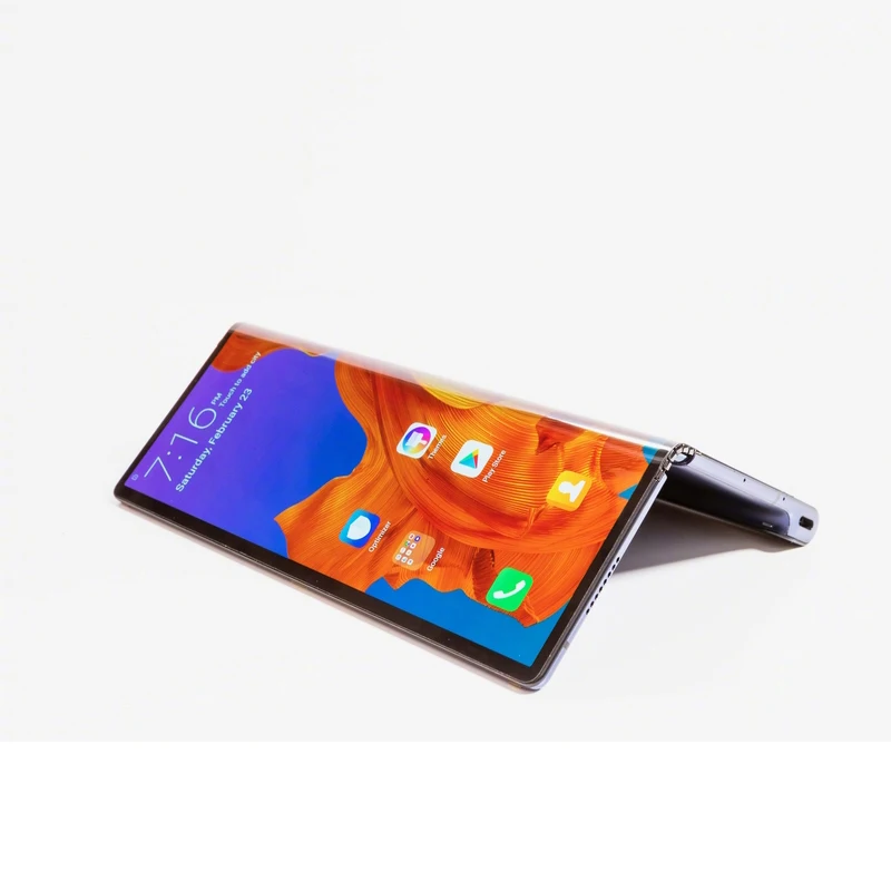 Новая модель HuaWei mate X сложенный экран 5G смартфон Kirin 980 Balong 5000 8 Гб ram 256 ГБ rom NFC Мп Android отпечаток пальца