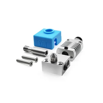 

3D Printer Nozzle Extruder 0.4mm Stainless Steel Nozzle for Creality 3D Series CR-10/CR-10S.Ender-3S