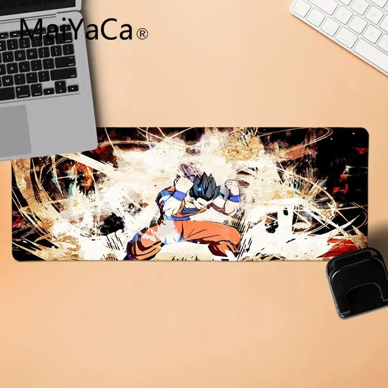 MaiYaCa Нескользящие ПК dragon ball офисные мыши геймер мягкий коврик для мыши геймер скорость мыши розничная маленький резиновый коврик для мыши - Цвет: LockEdge 30x80cm