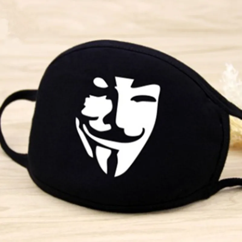 10 Стоп загрязнения воздуха дома мультфильм прекрасная хлопковая маска согревает женская одежда аксессуары камуфляж рот муфельный респиратор - Цвет: 10