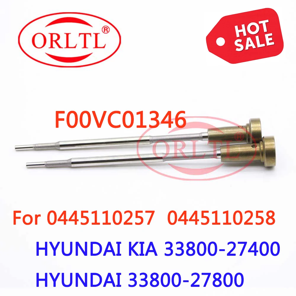 

ORLTL F00VC01346 F 00V C01 346 Fuel System Common Rail Control Valve Assy for HYUNDAI Injector 0 445 110 257 0 445 110 258