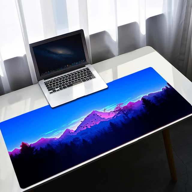 Deep Forest Firewatch Big Mouse Pad Gamer Gaming Mouse Mats Laptop Mat Deskmat Protector Pc Complete Xxl Mousepad Cute Desk Mat 83
