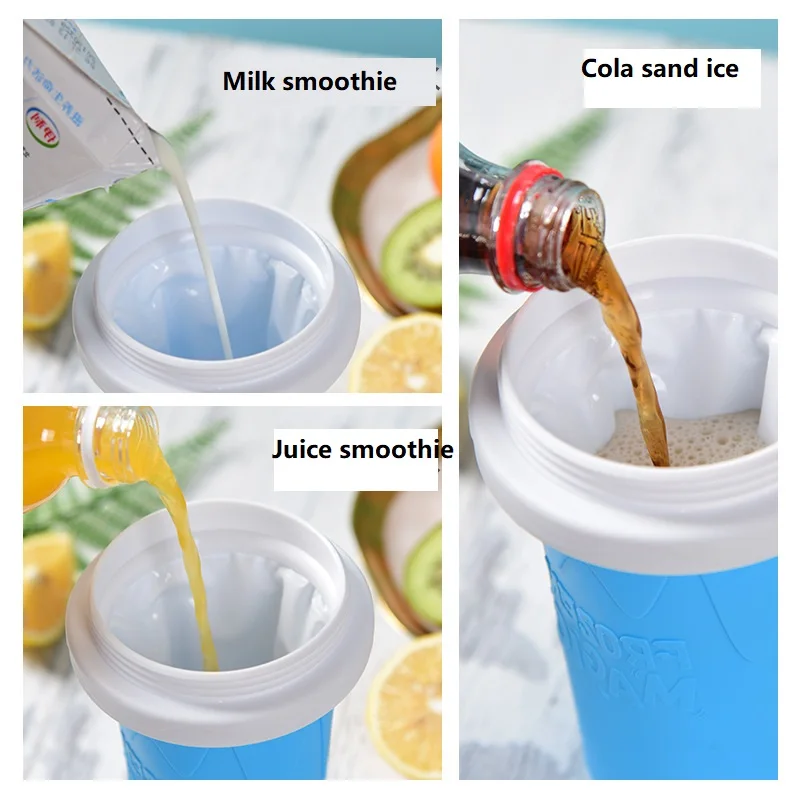 DIY Мороженое, песок, чашка для приготовления льда, креативная детская чашка, домашняя чашка для сока, кувшин, охлаждаемый, на одну щепотку, быстро делает песок, лед