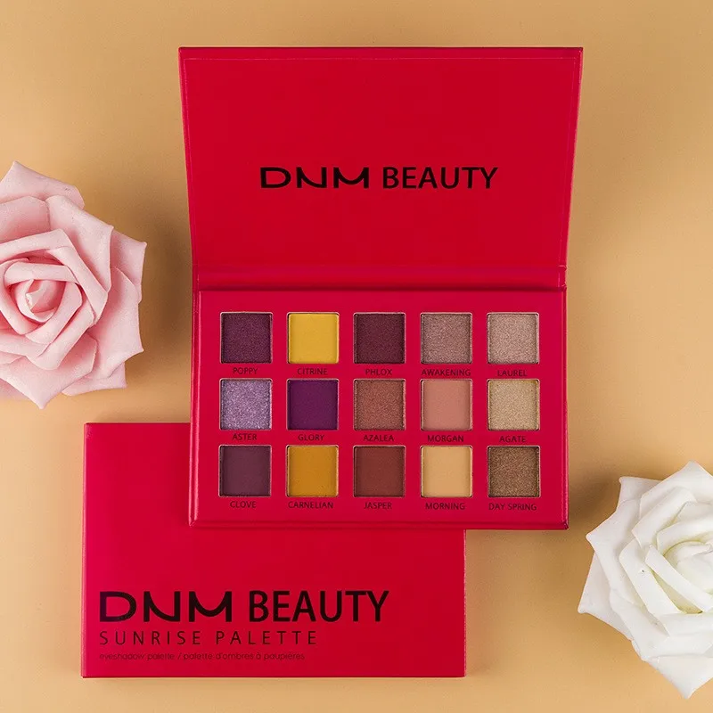 

18 Color Beauty Glazed Eyeshadow Pearlescent Makeup Glitter Pigment Smoky Eye Shadow Pallete Waterproof Cosmetics Eye Shadow
