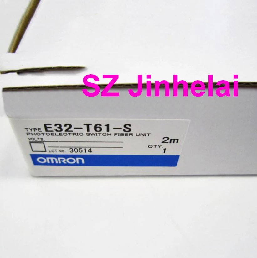 OMRON E32-T61-S подлинный фотоэлектрический переключатель волоконный блок 2 м