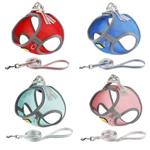 

Pet Harness Vest Reflective Dogs Neck Straps Collars Adjustable Dogs Leads Chest Straps for Puppy Cat Chihuahua Outdoor Walking