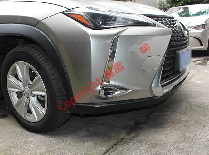 ABS Хром передний противотуманный светильник Накладка для Lexus UX UX200 250H 260H