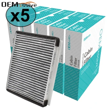 

5x Car Accessories Pollen Cabin Air Filter 97133-1E000 For Hyundai Accent Elantra i30 Kia Carens Cee'd 2012 2013 2014 2015 2016