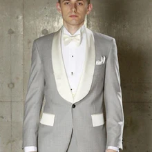 Slim Fit Мужские свадебные костюмы Жених одежда костюм вечерний для выпускного официальный смокинг лучший мужской блейзер 3 шт