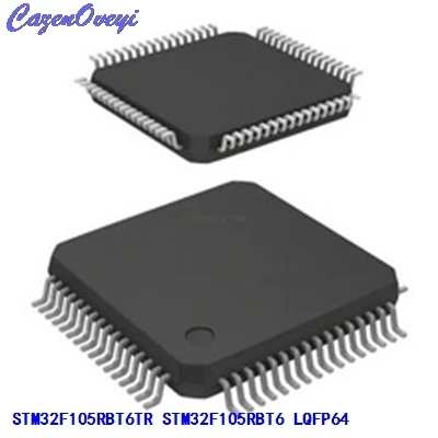 50 шт./лот STM32F105RBT6TR STM32F105RBT6 32F105RBT6 STM32F105 STM LQFP64 на