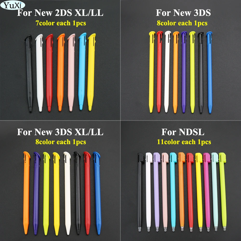 

YuXi Touch Screen Stylus Pen Game Console Pen for Nintend for New 3DS 2DS LL XL For NDSi NDSL multicolour Stylus