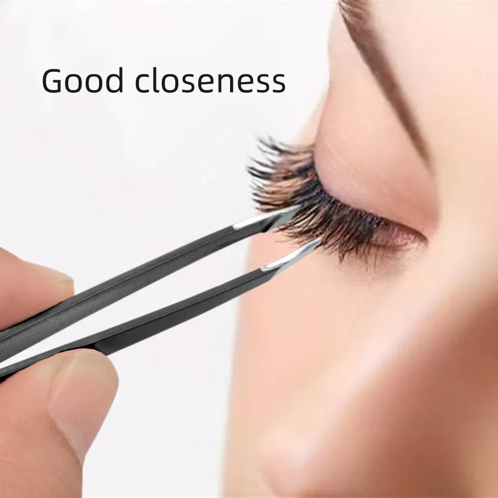 2 шт. Пинцет для ресниц пинцет для бровей Pinzas Precision Cejas инструменты для наращивания макияжа Pince Epiler Sourcil из нержавеющей стали