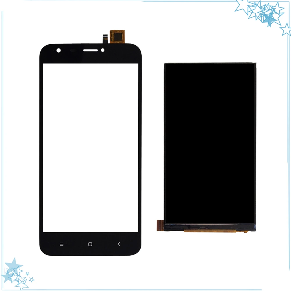 

Black Touch For Ulefone S7 LCD Display+Touch Screen Digitizer for Ulefone S7 Separated LCD Spare Parts