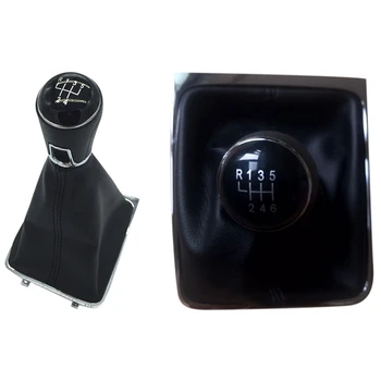 

Car Styling Gear Shift Knob With Collar Boot Cover For Volkswagen Passat B7 2011 2012 2013 2014 2015 Car Styling