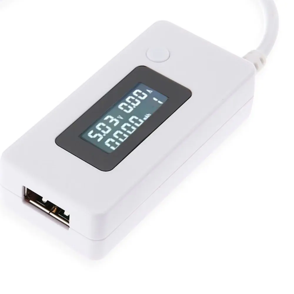 Usb детектор тока и напряжения ЖК-дисплей тестер емкости батареи полезные Основные аксессуары