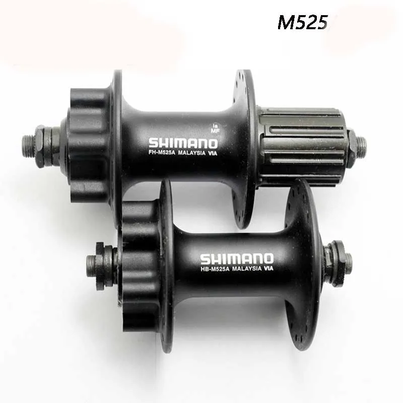 SHIMANO DEORE 32 отверстия для велосипедной втулки, БЫСТРОРАЗЪЕМНАЯ втулка SHIMANO DEORE M615 для велосипедной ступицы, запчасти для велосипедного дискового тормоза, подшипник ступицы - Цвет: M525