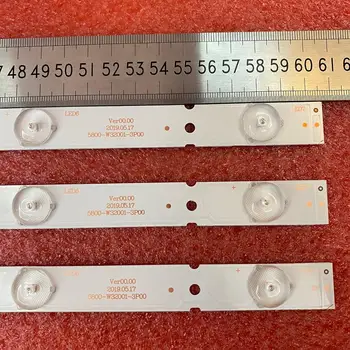 

New 3 PCS 7LED LED backlight strip for 32X3000 32E3000 32HX4003 5800-W32001-3P00 5800-W32001-0P00 05-20024A-04A LC320DXJ-SF A2