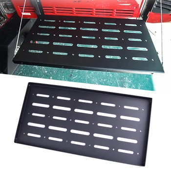 

CITALL Foldable Tailgate Rear Door Cargo Storage Bracket Table Shelf Support Storage Fit For Jeep Wrangler JK 2007-2016 2017