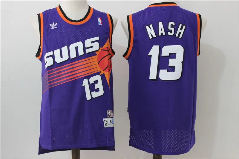 Sewn Phoenix Deandre Ayton Josh Jackson Devin Booker Steve Nash Charles Barkley mens basketball jerseys camiseta maillot - Цвет: AS PICTURE