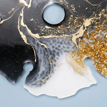 

Crystal Epoxy Resin Mold Wine Rack Tray Bracket Cup Holder DIY Silicone Mould X7YC