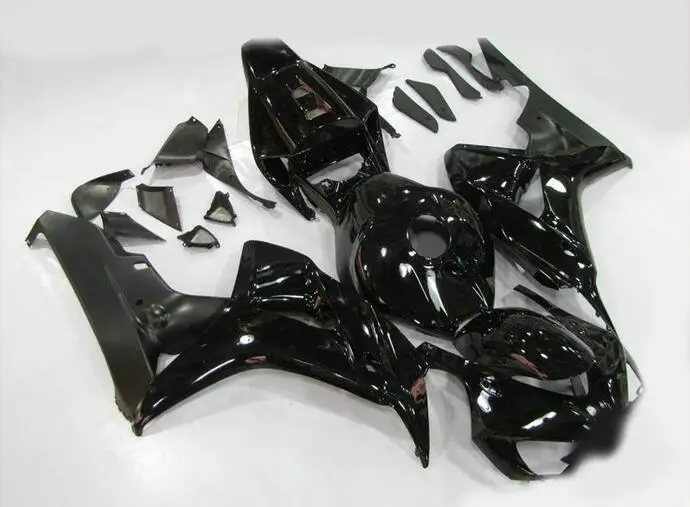 

Top Injection mold New ABS Full Fairing Kit Fit For Honda CBR1000RR 06 07 2006 2007 1000RR Fairings set black Color