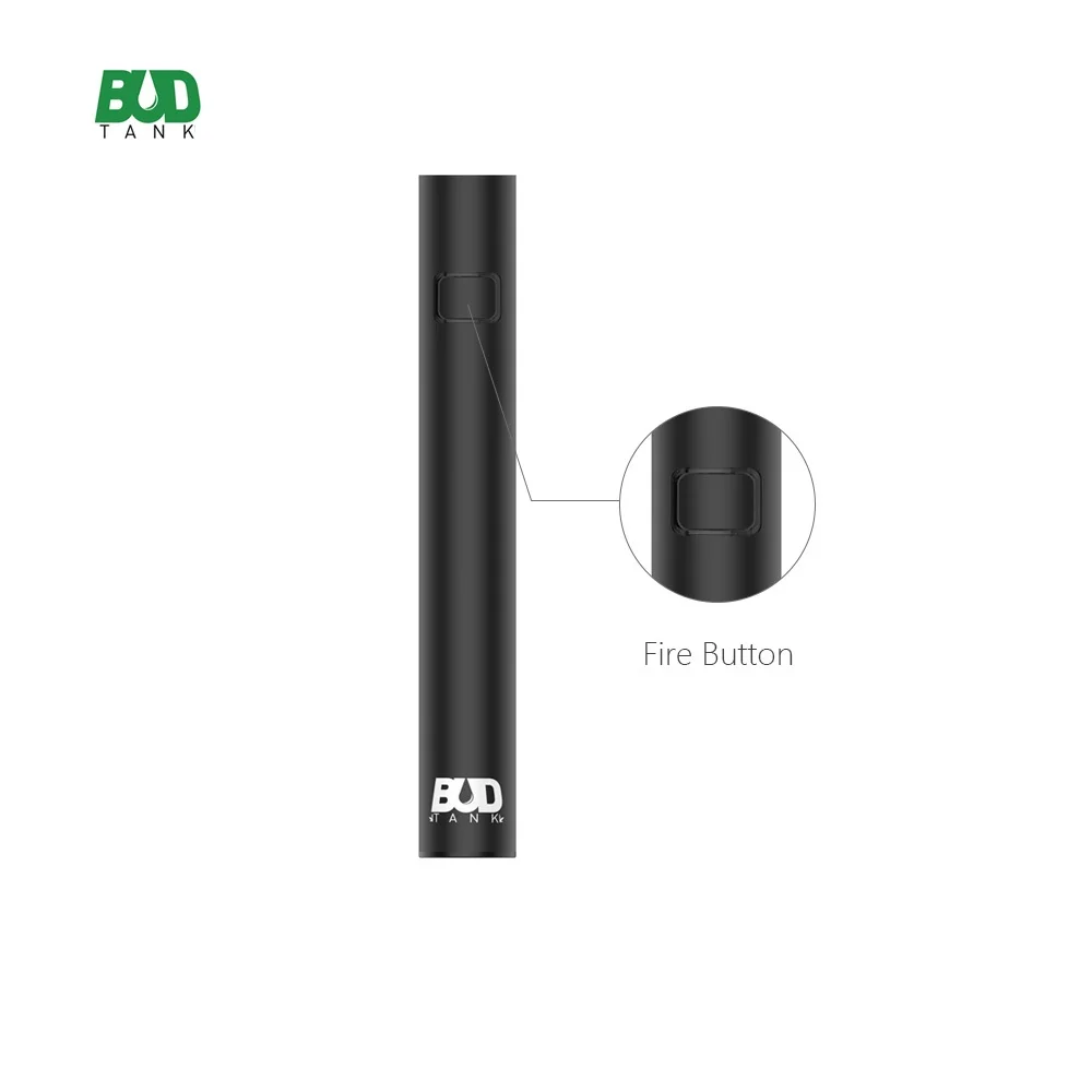 Vape Mod BUDTANK B15B электронная сигарета мод 290 мАч переменное напряжение батарея предварительного нагрева для 510 нить Vape танк с usb-кабелем