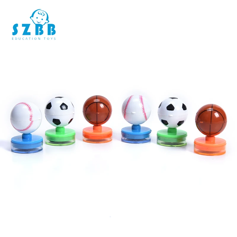 SZ Паровая детская игрушка марки мультфильм футбол штампы дети печать для