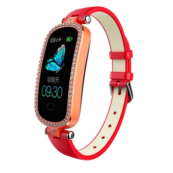 

Women Smart Armband Vrouwelijke Smart Watch Sieraden Armband Hartslag Bloeddruk Lady Smartwatch Vrouwen Meisje Gift