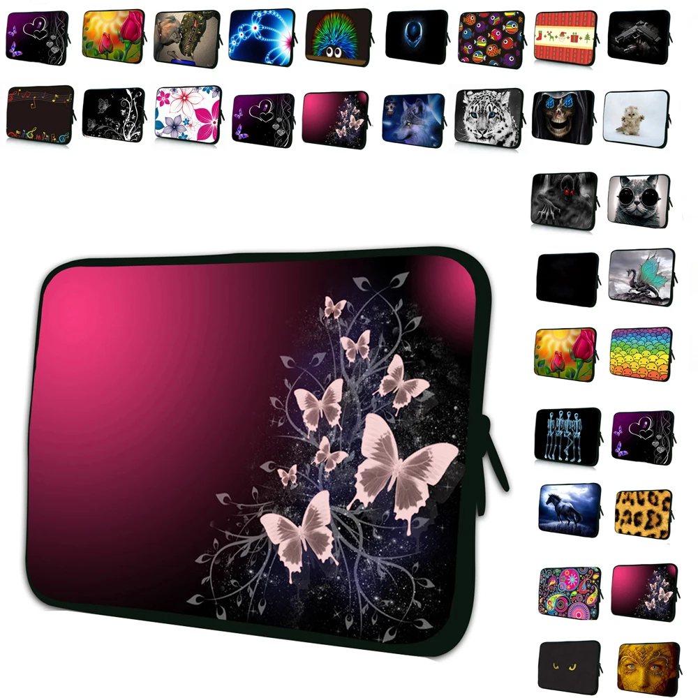Neoprene 10 10.1" 10.2" 9.7" Netbook Tablet Sleeve Bag Portable Cover Case Protector For Chuwi Nexus Samsung iPad 7th Generation