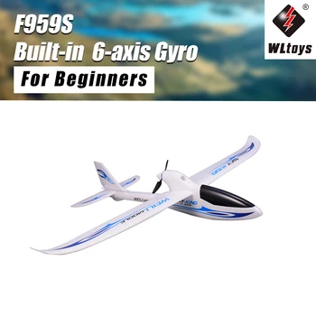 

WLtoys F959S Sky-king 2.4G 3CH 6-axis Gyro Wingspan RTF RC Airplane Radio Remote Control Aircraft Fixed Wing Plane Toys Drone EU