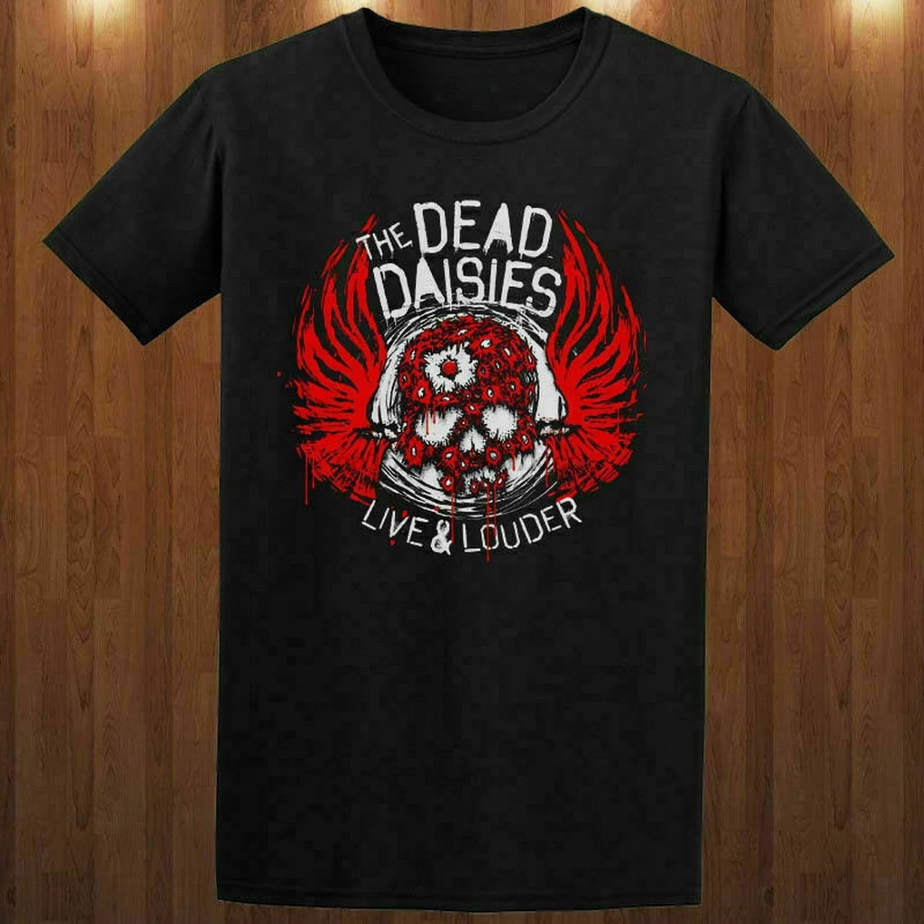 NEW The Dead Daisies Logo T Shirt Size S 5XL Fitness Plus Size TEE