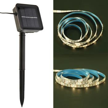 

Outdoor Solar Light Lamp with 5m Soft Light Strip Solar Power IP65 Waterproof Insert Lawn LED Waterproof Easy Installation