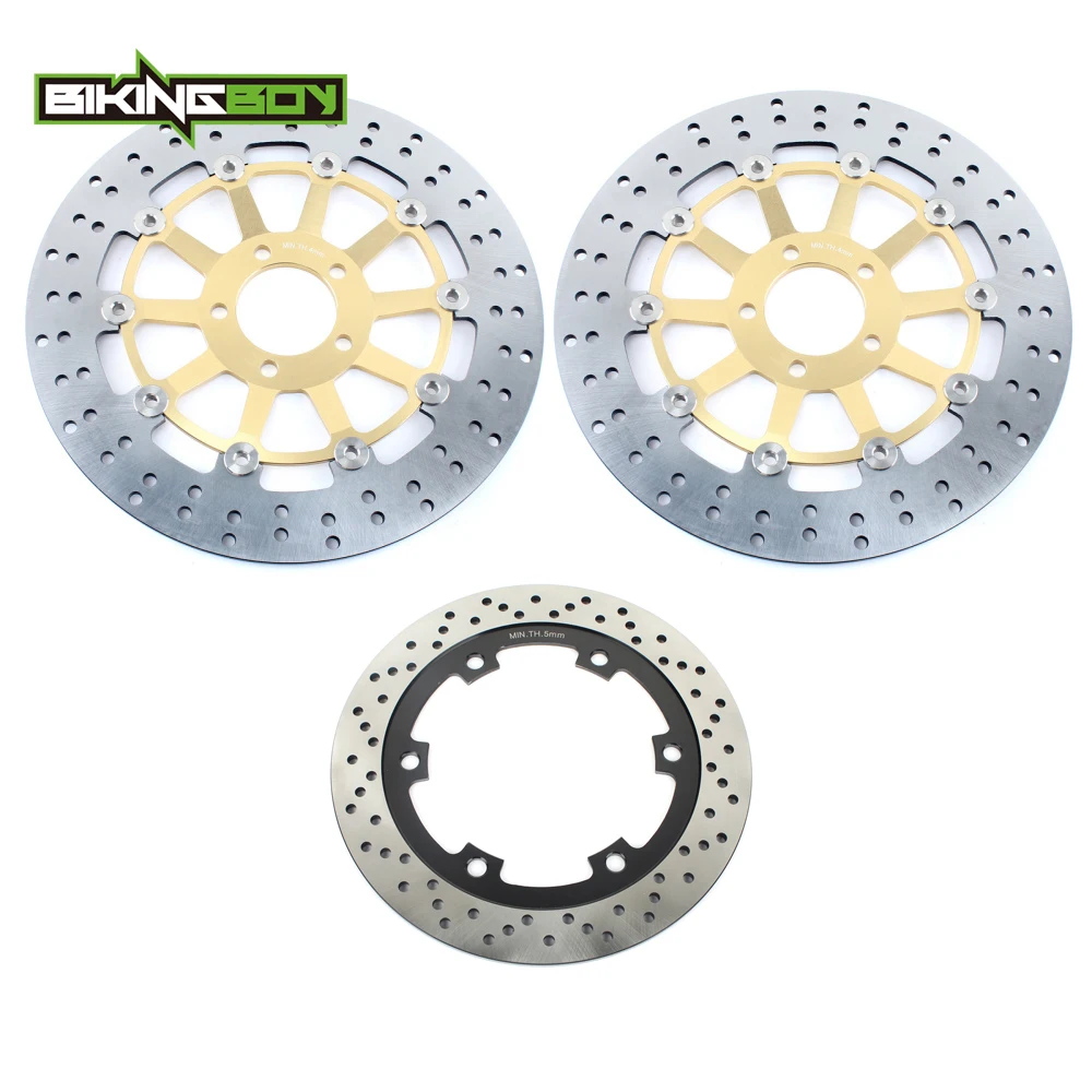 BIKINGBOY для Kawasaki ZR 1100 Zephyr 1993-1998 2002-2005 ZR 1100 Zephyr A 1992-1995 1999 Передние Задние тормозные диски роторы