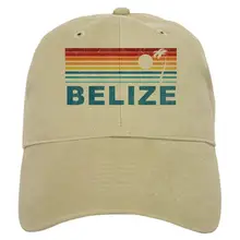 Ретро доллар Белиза пальмовое дерево Бейсбол Кепки