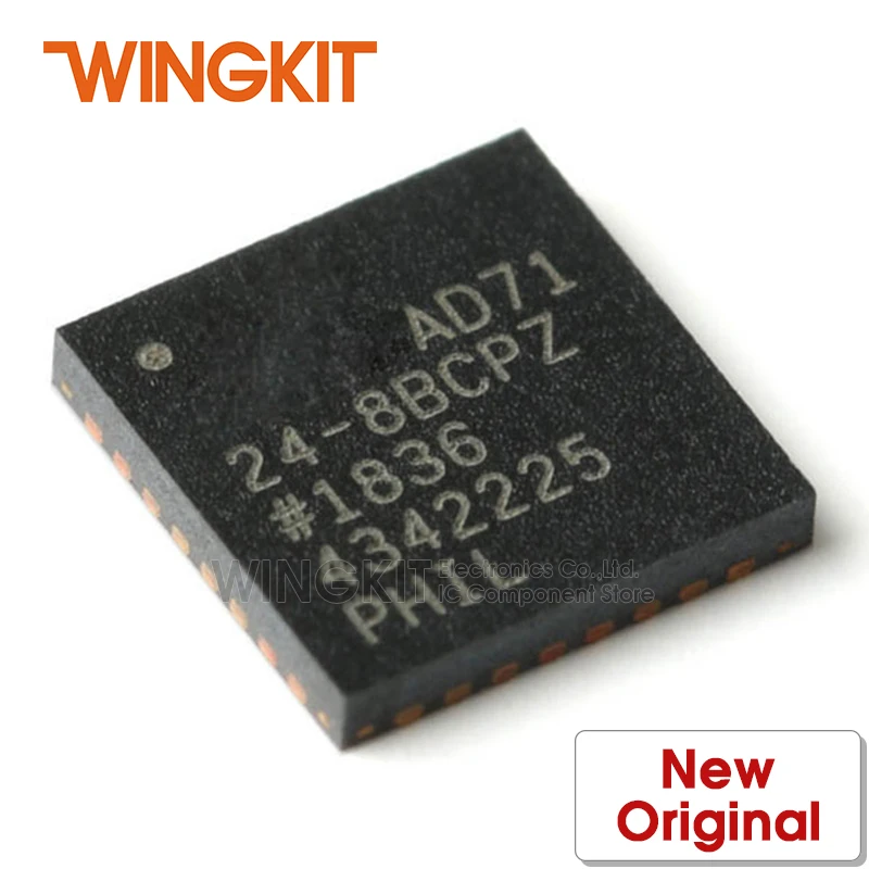 1 шт. AD7124-8BCPZ QFN32 AD7124-8BCP AD7124-8B AD7124-8 AD7124 WFQFN-32 8-канальный низкий Шум низкая Мощность