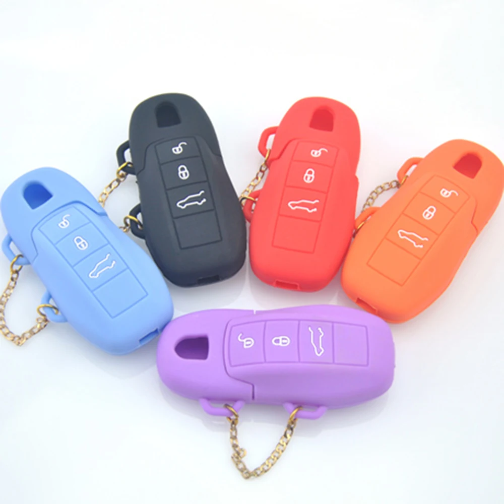 Силиконовый удаленный автомобильный чехол разделяемый для автомобильного ключа