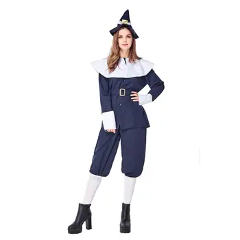 

Women Ladies Halloween Party Big Wolf and Little Red Riding Hood Cosplay Costume Hunter Fancy Dress Carnival Stage Performance