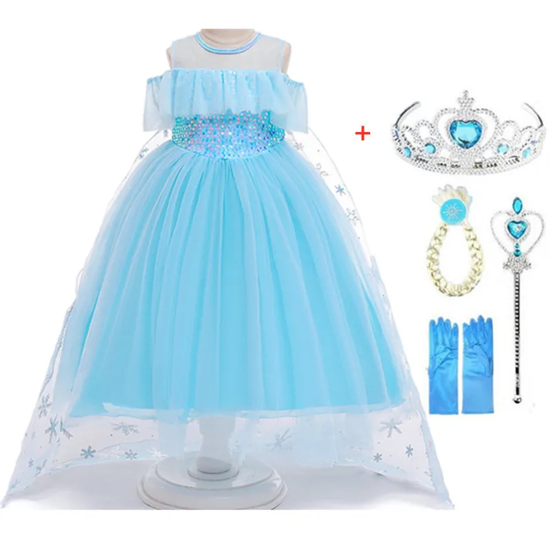 Little Girls Summer Vestidos Kids Princess Halloween Fancy Clothes