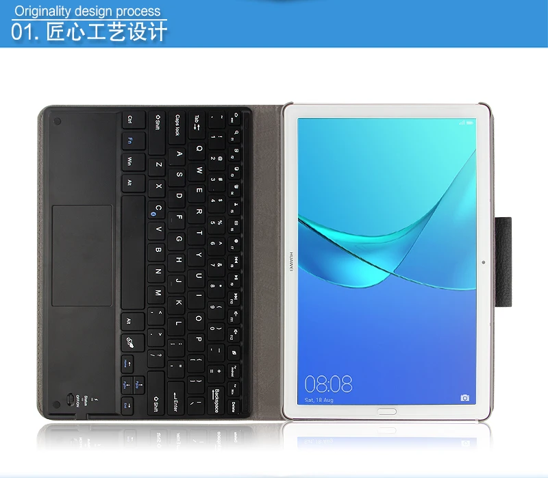 Чехол для huawei MediaPad M5 Pro, 10,8 дюймов, защитный чехол-подставка, Беспроводная Bluetooth клавиатура, чехол из полиуретановой кожи для планшета, чехол+ ручка