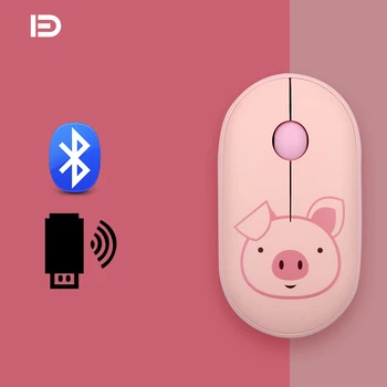 

FD Wireless Mouse 2.4G Ergonomic Design Optical Mice 3 Buttons 1500 DPI Energy Saving For PC Laptop Computer Mouse