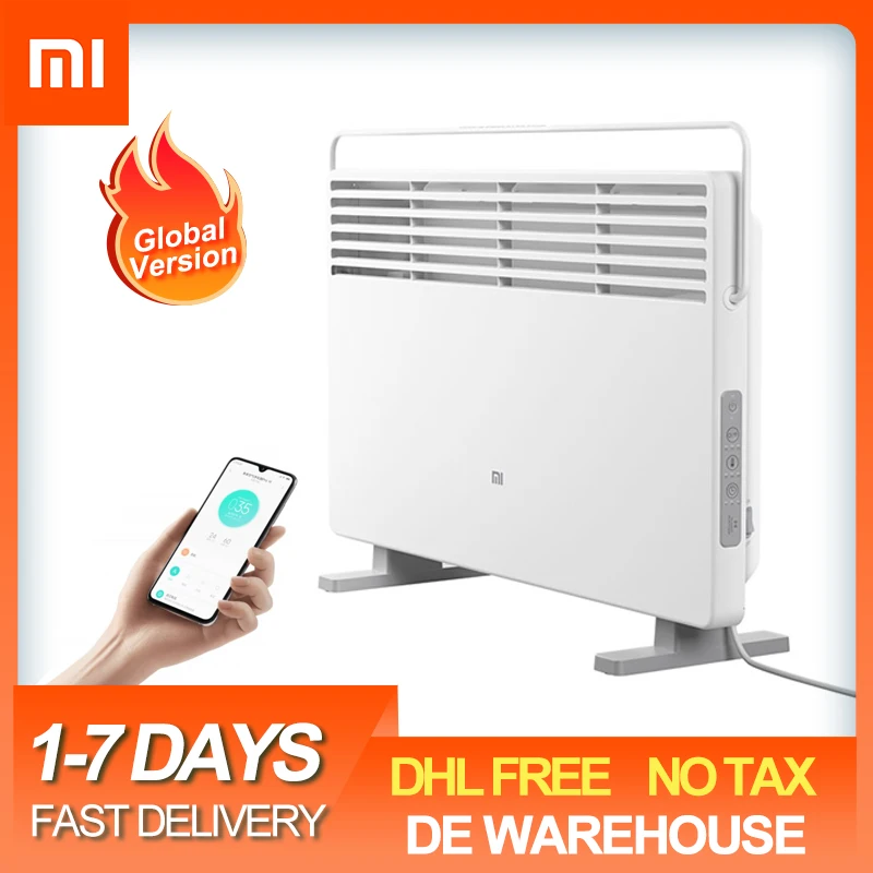 Xiaomi Mijia 2200W radiateur électrique S radiateur intelligent 220V chauffage pratique convecteur rapide hiver plus chaud cheminée chauffage ventilateur pour la maison